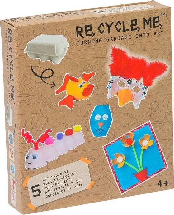 Re-Cycle-Me Zestaw Kreatywny. Maska Wenecka - 5 zabawek 331425 (8716569029780)