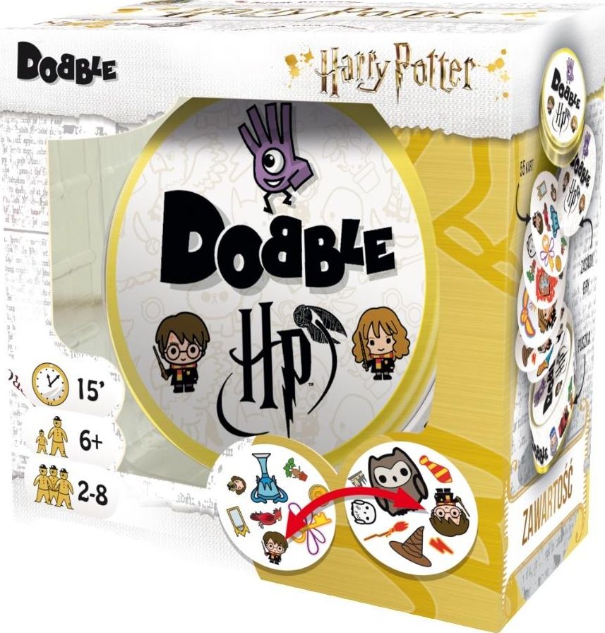 Rebel Dobble Harry Potter is playing (poļu valodā) galda spēle