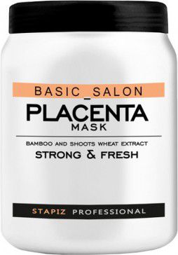 Stapiz Basic Salon Placenta Mask Maska do wlosow 1000ml 5904277710585 (5904277710585)