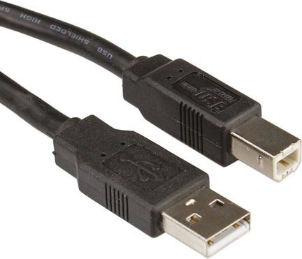 ROLINE USB 2.0 Cable, Type A- B 3,0m (11.02.8830) kabelis, vads