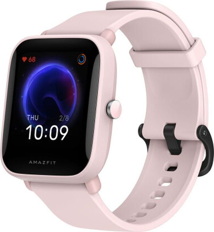 Huami Amazfit Bip U, pink Viedais pulkstenis, smartwatch