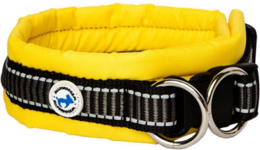 All For Dogs Obroza dla psa zolta r. M (40-50cm) VAT011226 (5903313949811) aksesuārs suņiem