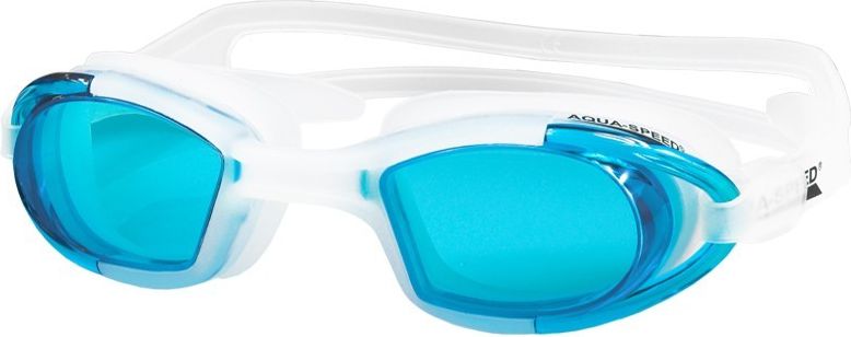 Aqua-Speed Okulary plywackie MAREA 61 bialy/niebieski (40163) 40163 (5908217629166)