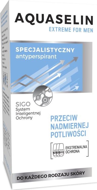 AA AA Dezodorant roll-on Aquaselin Extreme dla mezczyzn 50ml 053760 (5900116043760)