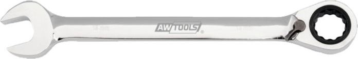 AWTools Klucz plasko-oczkowy z grzechotka 8mm (AW39977) AW39977 (5902198748960)