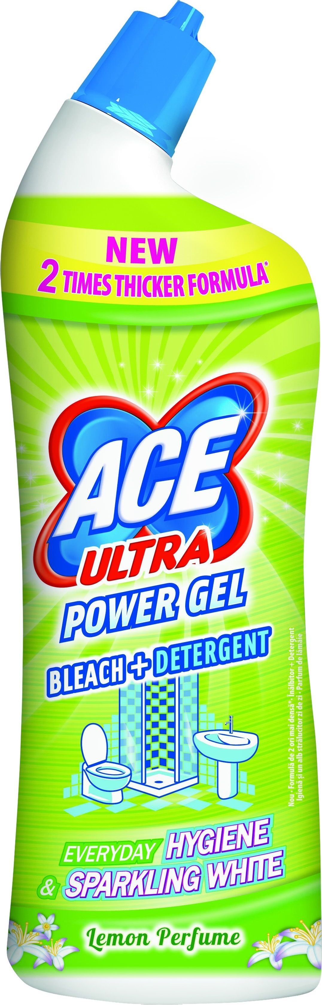 ACE Gelinis valiklis ACE ULTRA Power Lemon, 0,75 L SRO000038 (8001480024564) Sadzīves ķīmija