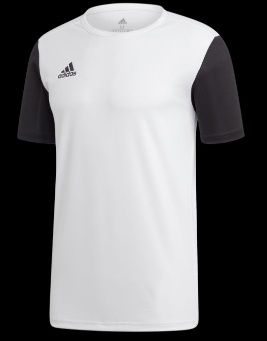 Adidas Koszulka pilkarska Estro 19 JSY Junior biala r. 116 (DP3234) RSX-DP3234*116cm (4060515922354)