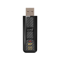Silicon Power Blaze B50 64 GB, USB 3.0, Black USB Flash atmiņa