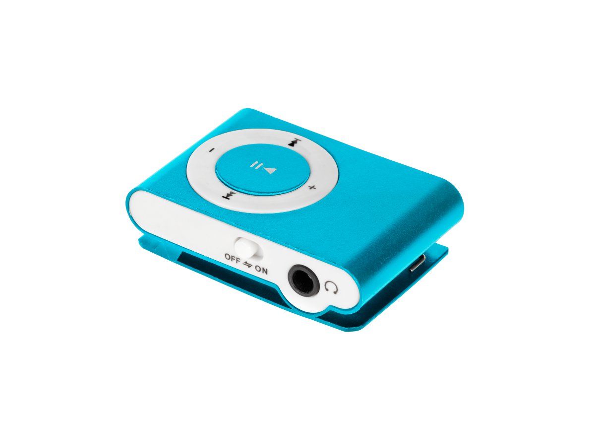 Quer MP3 Kompakts Atskaņotājs ar microSD karte slotu + Austiņas MP3 atskaņotājs