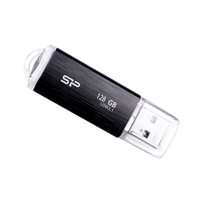 SILICON POWER 128GB, USB 3.1 Black USB Flash atmiņa