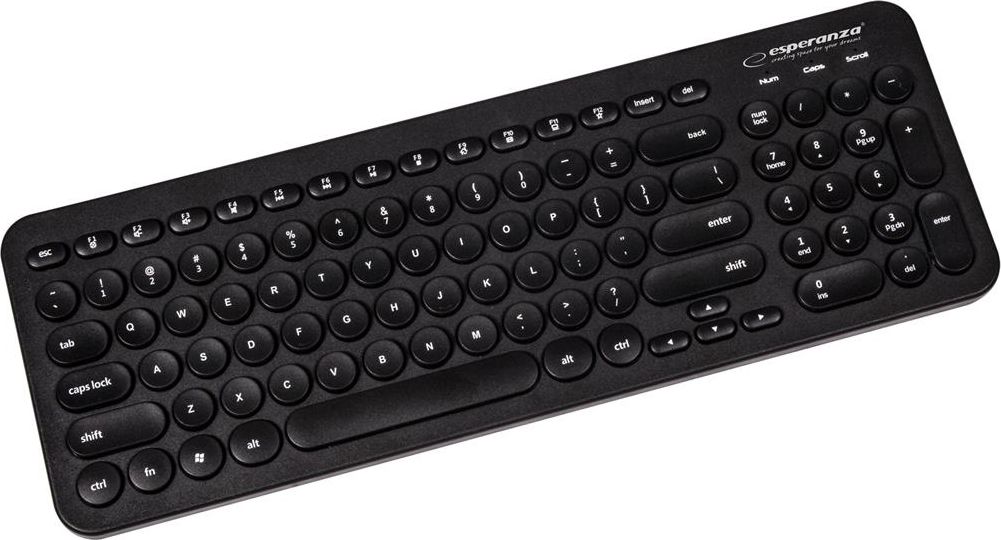Esperanza MEMPHIS EK132 (USB; black color) klaviatūra