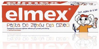 Elmex  Pasta do zebow Dla Dzieci 0 do 6 lat 50 ml 170101 (4007965560101) mutes higiēnai