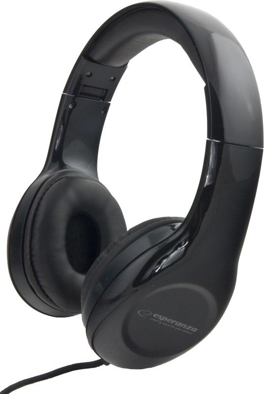 ESPERANZA Audio Stereo Headphones with volume control EH138K | 3m austiņas