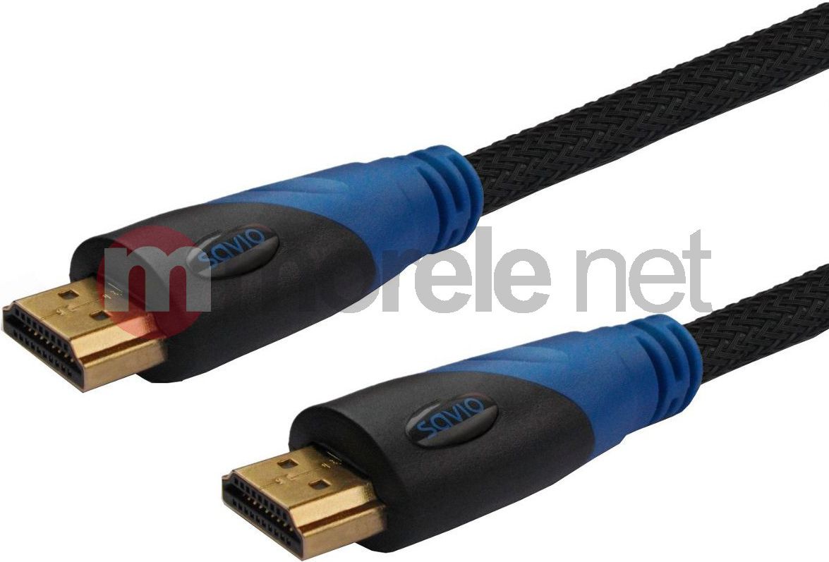 Kabel Elmak HDMI - HDMI 3m czarny (CL07) kabelis video, audio