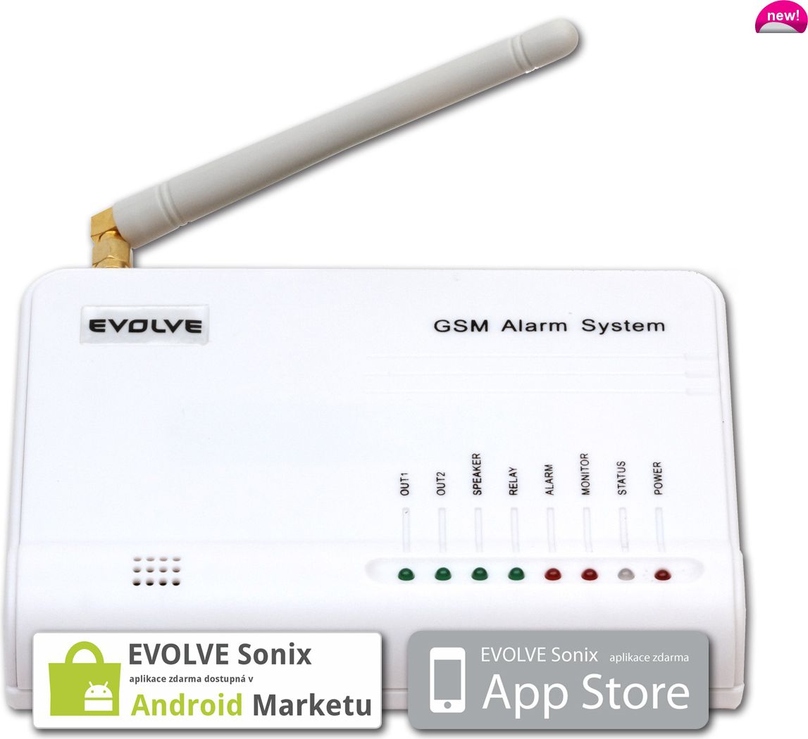 Evolveo Wireless Android/ iPhone GSM alarm Sonix drošības sistēma