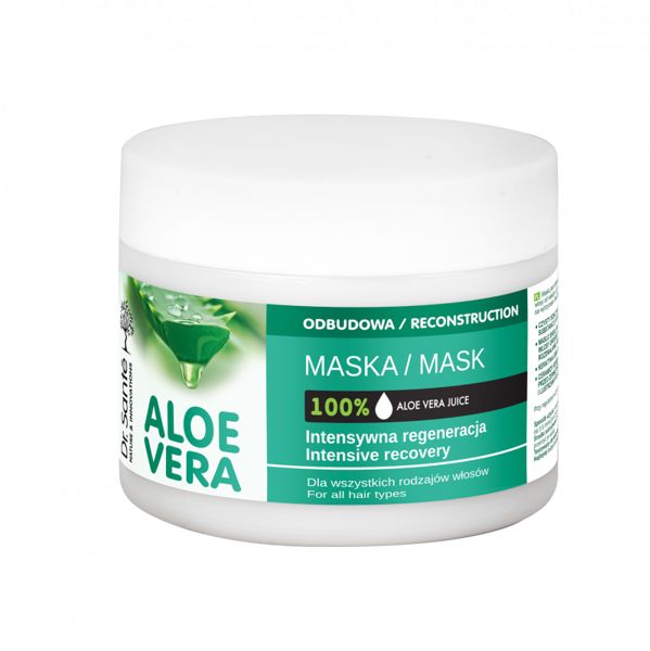 Elfa Pharm Aloe Vera Maska do wlosow z keratyna i ceramidami 300ml 818361 (8588006038361)