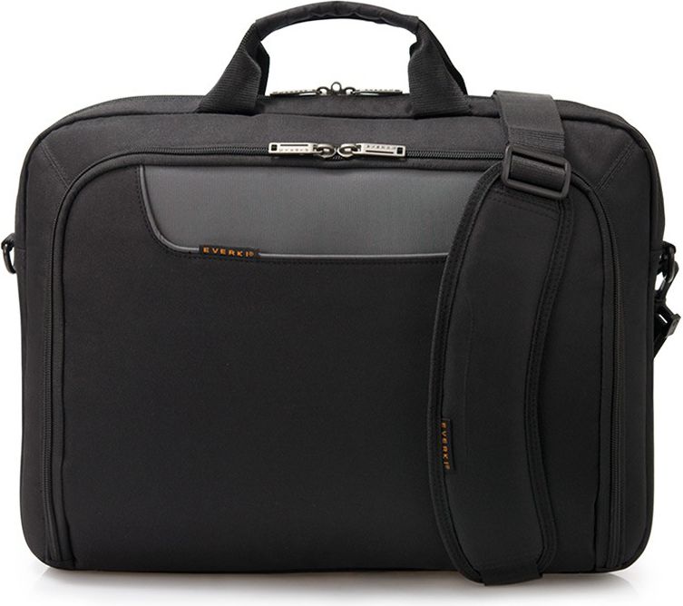 Everki EKB407NCH18 18 Advance Compact Briefcase Black portatīvo datoru soma, apvalks