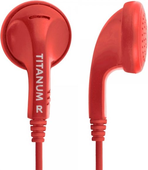 STEREO EARPHONES TH108R  RED austiņas