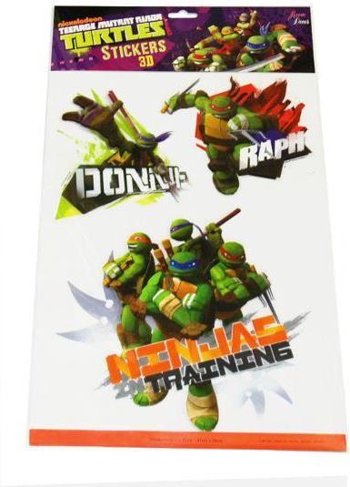 Euro Trade Dekoracja scienna 3D Teenage Mutant Ninja Turtles - 301093 301093 (5901350228180)