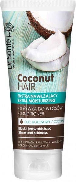 Elfa Pharm Coconut Hair Odzywka nawilzajaca do wlosow suchych i lamliwych 200ml 817616 (8588006037616)