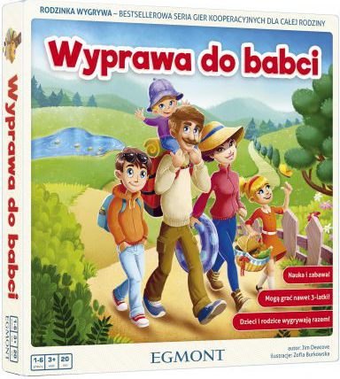 Egmont Gra planszowa Wyprawa do Babc 237219 (5908215008956) galda spēle