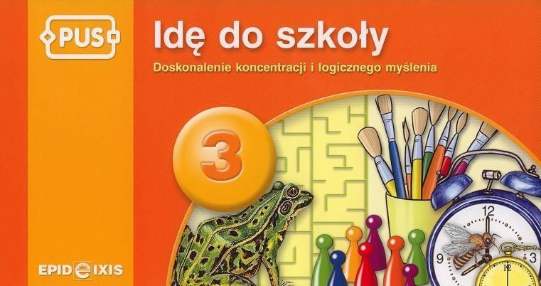 PUS Ide do szkoly 3 175377 (9788375141023) galda spēle