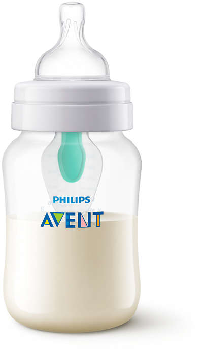 Philips Avent Pretkoliku pudelītes ar AirFree vārstu 260 ml, 1M+ SCF813/14 bērnu barošanas pudelīte
