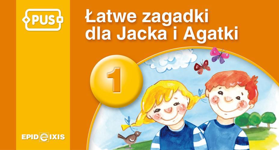 PUS Latwe zagadki dla Jacka i Agatki 1 175379 (9788375142013) galda spēle