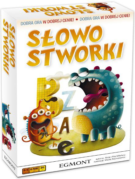 Egmont Gra planszowa Slowostworki 3906 (5908215003906) galda spēle