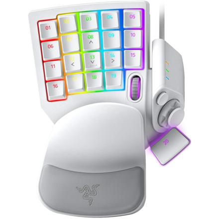 Razer Tartarus Pro Gaming Keypad, Wired, White 8886419360216 klaviatūra