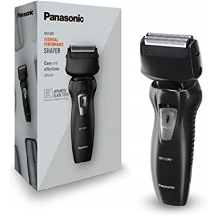 Panasonic Shaver ES-RW31-K503 Cordless, Charging time 8 h, Operating time 21 min, Wet use, Black, NiMH, Number of shaver heads/blades 2 5025 Vīriešu skuveklis