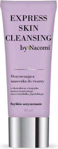 Nacomi Oczyszczajaca maseczka do twarzy Express skin cleansing 85ml 5902539701791 (59079262)