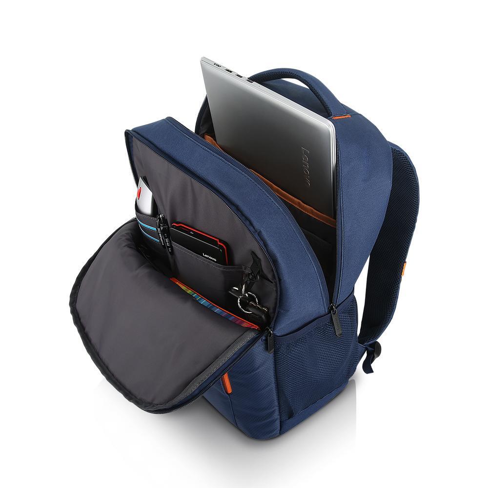 LENOVO 15.6 LAPTOP EVERYDAY BACKPACK B515 BLUE-ROW portatīvo datoru soma, apvalks