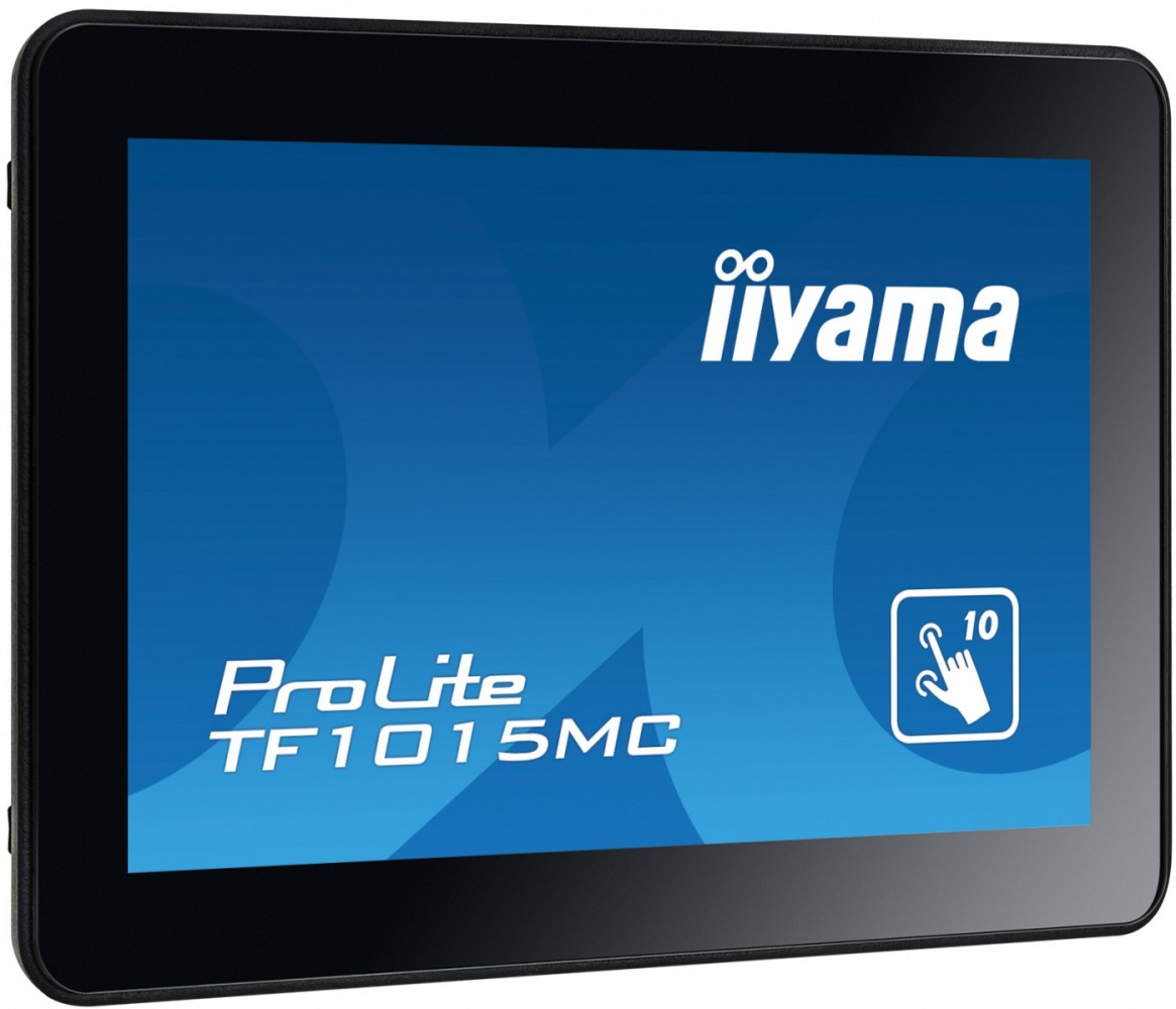 iiyama 10,1-IN PCAP Bezel Free 4948570116744 10P Touch IP Panel, TF TF1015MC-B2 publiskie, komerciālie info ekrāni