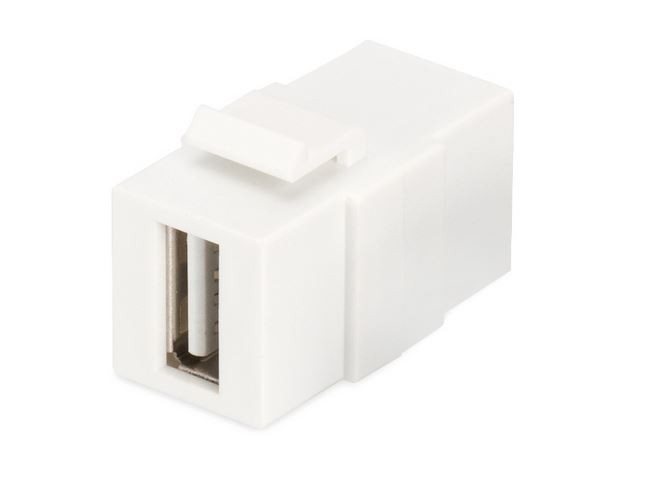 Keystone Module USB 2.0 F/F white