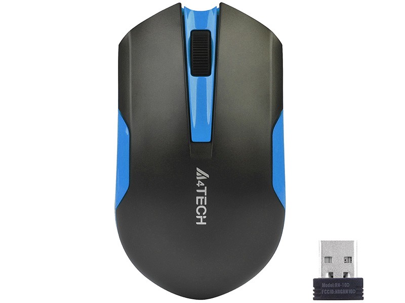 Mouse V-Track G3-200N-1 (Black + Blue) Datora pele