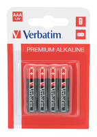 1x4 Verbatim Alkaline Battery Micro AAA LR 03 Baterija