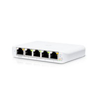 Ubiquiti USW-Flex Indoor/outdoor 5Port Poe Gigabit Switch with 802.3bt Input Power Support Access point