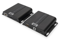 DIGITUS 4K HDMI Extender CAT/IP IP/CAT 5,6 120m POE UHD 4K/30Hz kabelis, vads