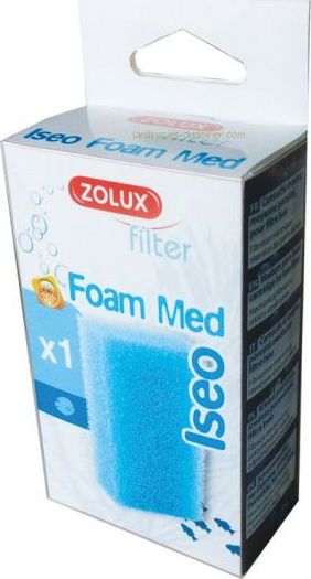 Zolux Wklad do filtra ISEO foam med 6107015 (3336023297408) akvārija filtrs