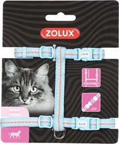 Zolux Szelki nylon regul. TEMPO kol. niebieski 6107012 (3336026200337) piederumi kaķiem