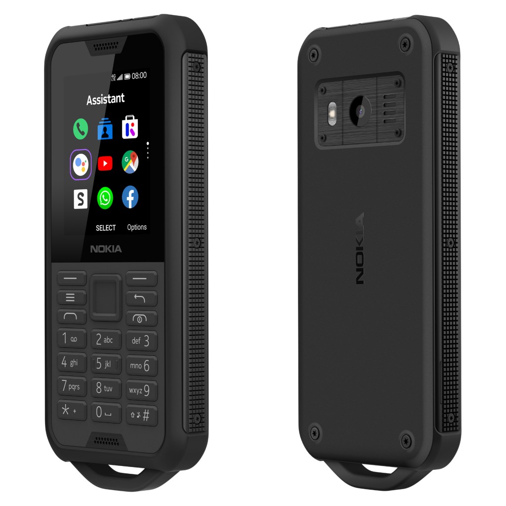 Nokia 800 Tough Dual-SIM black Mobilais Telefons