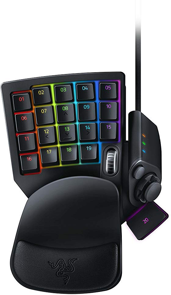 Razer Tartarus Pro Gaming Keypad, Wired, Black klaviatūra