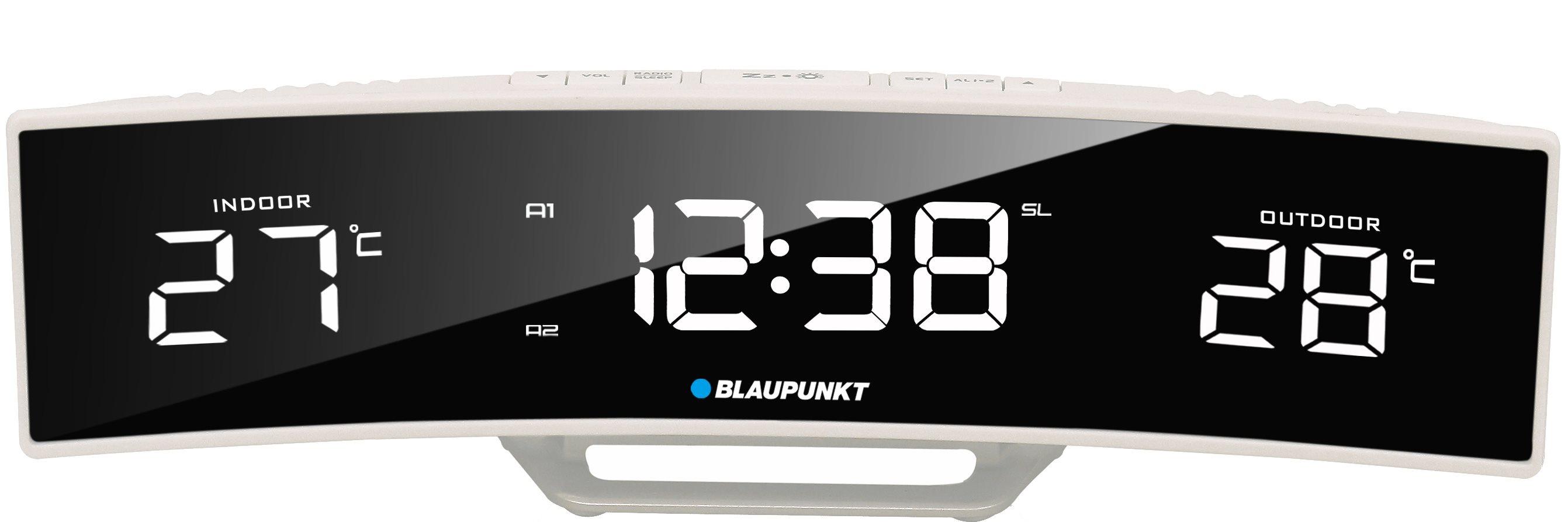 Blaupunkt CR12WH alarm clock Digital alarm clock Black, White magnetola