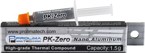 Prolimatech PK-Zero Aluminium Termopasta - 1,5g procesora dzesētājs, ventilators