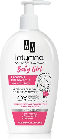 Oceanic AA Intymna Kremowa Emulsja do higieny intymnej Baby Girl 300ml 053372 (5900116033372) kosmētika ķermenim