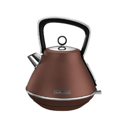 Morphy richards Kettle  100101 Standard, 2200 W, 1.5 L, Stainless  steel, Bronze, 360° rotational base 5011832059253 Elektriskā Tējkanna