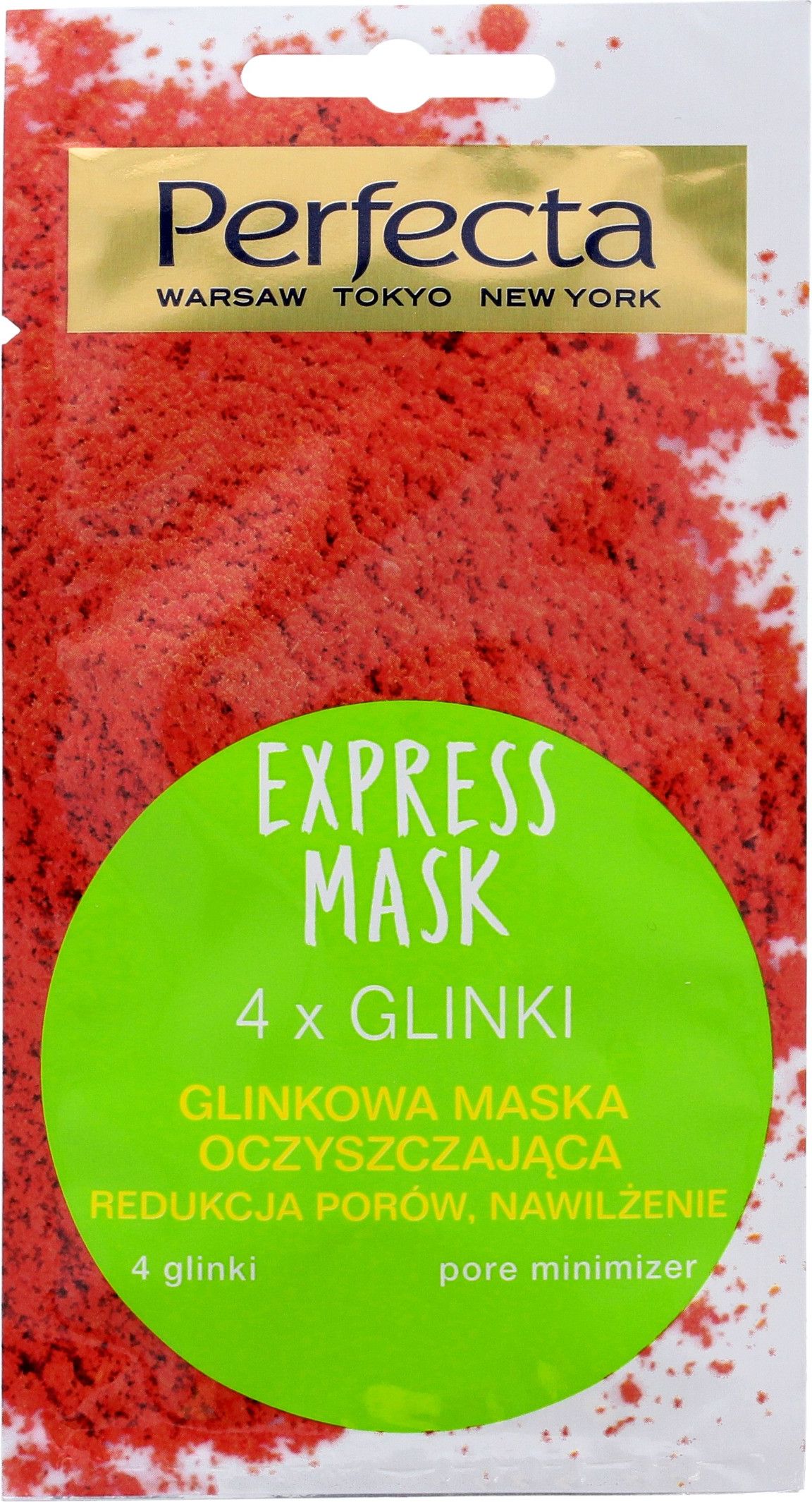 Perfecta Perfecta Express Mask Glinkowa Maska oczyszczajaca 4 Glinki 8ml 071387 (5900525051387)