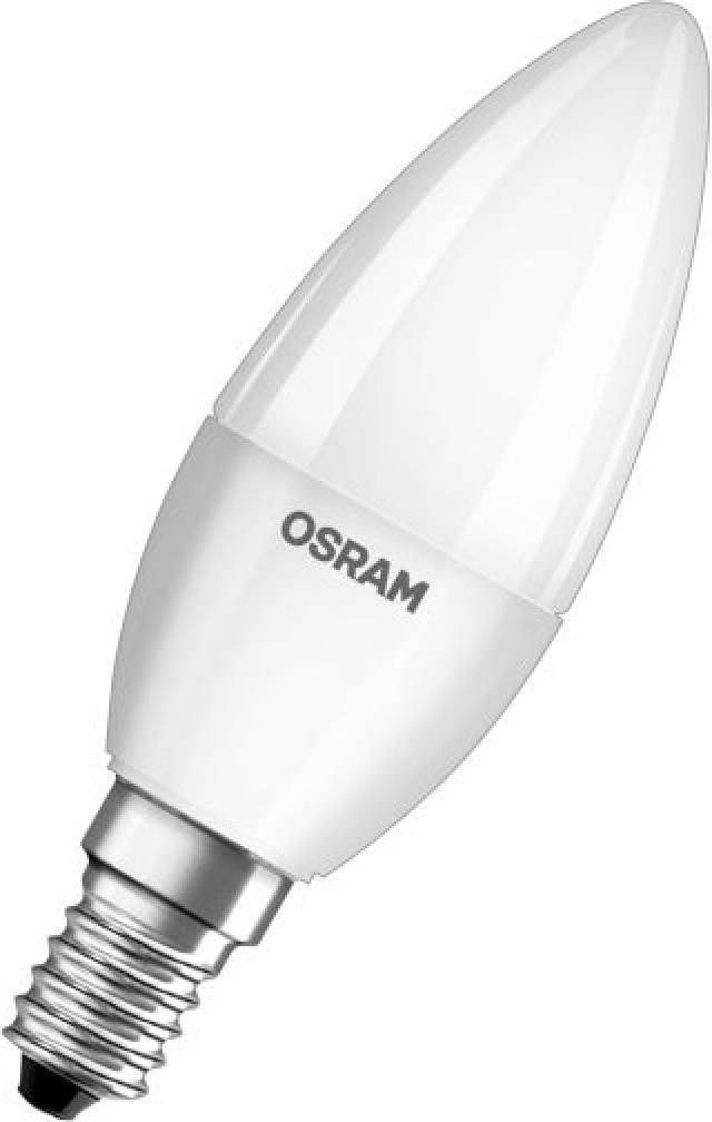 Osram Zarowka LED E14, 5.7W, Classic, B40, 4000K apgaismes ķermenis