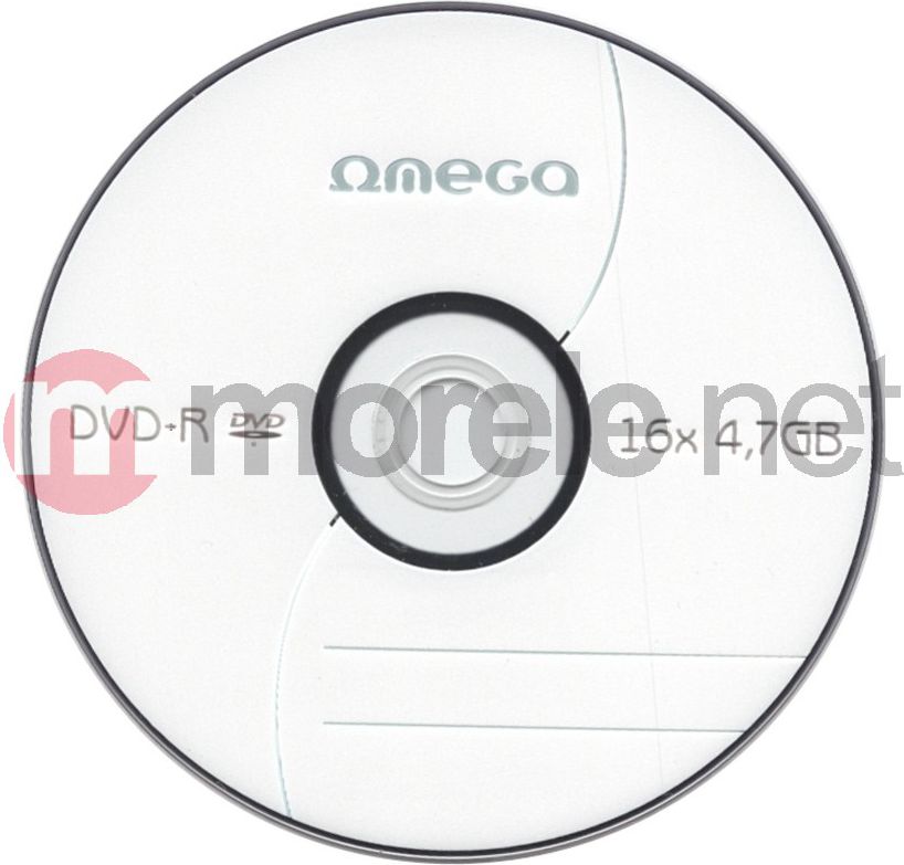 Omega DVD+R 4.7 GB 16x 50 sztuk (40934) 40934 (5907595409346) matricas